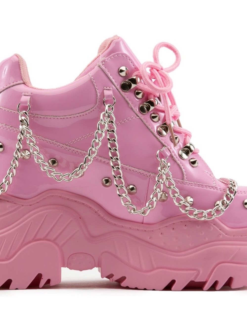 SPACE CANDY PLATFORM SNEAKERS WITH STUDS - Picture 2 of 8
